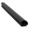 Door gasket profile 10-A in Black, Outside View. Replacement fridge door gasket produced by DSU Fridge Seal BV.