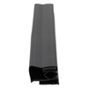 Door gasket profile 105-MC in Black, Front View. Replacement fridge door gasket produced by DSU Fridge Seal BV.