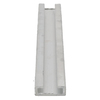 Door gasket profile 800-C in Aluminium, Front View. Replacement fridge door gasket produced by DSU Fridge Seal BV.