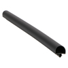 Door gasket profile 28-A in Black, Outside View. Replacement fridge door gasket produced by DSU Fridge Seal BV.