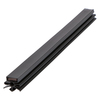 Door gasket profile 334-M in Black, Inside View. Replacement fridge door gasket produced by DSU Fridge Seal BV.