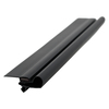 Door gasket profile 30-M+B in Black, Inside View. Replacement fridge door gasket produced by DSU Fridge Seal BV.