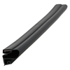 Door gasket profile 66-M in Black, Inside View. Replacement fridge door gasket produced by DSU Fridge Seal BV.
