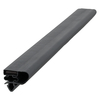 Door gasket profile 73-M in Dark Grey, Inside View. Replacement fridge door gasket produced by DSU Fridge Seal BV.