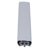 Door gasket profile 401-M in Grey, Front View. Replacement fridge door gasket produced by DSU Fridge Seal BV.