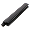 Door gasket profile 81-M in Black, Inside View. Replacement fridge door gasket produced by DSU Fridge Seal BV.