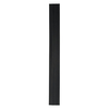 Door gasket profile 196-ME in Black, Top View. Replacement fridge door gasket produced by DSU Fridge Seal BV. Material type: Extended life profile.