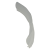 Door gasket profile 707-A in Transparent, Front View. Replacement fridge door gasket produced by DSU Fridge Seal BV.