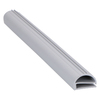 Door gasket profile 169-A in Grey, Outside View. Replacement fridge door gasket produced by DSU Fridge Seal BV.