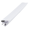 Door gasket profile 196-ME in White, Inside View. Replacement fridge door gasket produced by DSU Fridge Seal BV. Material type: Extended life profile.