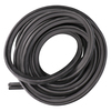 Door gasket profile 49-B in Black, Front View. Replacement fridge door gasket produced by DSU Fridge Seal BV.