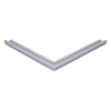 Door gasket profile 321-A in Grey, Front View. Replacement fridge door gasket produced by DSU Fridge Seal BV.