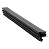 Door gasket profile 299-M in Black, Outside View. Replacement fridge door gasket produced by DSU Fridge Seal BV.