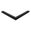 Door gasket profile 82-ME in Black, Front View. Replacement fridge door gasket produced by DSU Fridge Seal BV. Material type: Extended life profile.