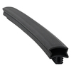 Door gasket profile 164-AE in Black, Outside View. Replacement fridge door gasket produced by DSU Fridge Seal BV. Material type: Extended life profile.