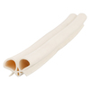 Door gasket profile 141-SIL in White, Inside View. Replacement fridge door gasket produced by DSU Fridge Seal BV.
