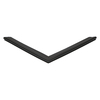 Door gasket profile 32-M in Black, Front View. Replacement fridge door gasket produced by DSU Fridge Seal BV.
