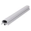 Door gasket profile 20-AS in Grey, Inside View. Replacement fridge door gasket produced by DSU Fridge Seal BV. Material type: Soft PVC profile.