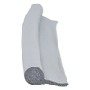 Door gasket profile 118 in Grey, Front View. Replacement fridge door gasket produced by DSU Fridge Seal BV.
