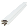 Door gasket profile 132-ME in Light Grey, Inside View. Replacement fridge door gasket produced by DSU Fridge Seal BV. Material type: Extended life profile.
