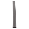 Door gasket profile C76 in Brown, Front View. Replacement fridge door gasket produced by DSU Fridge Seal BV.