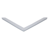 Door gasket profile 32-M in Grey, Front View. Replacement fridge door gasket produced by DSU Fridge Seal BV.