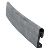 Door gasket profile 43-A38 in Black, Outside View. Replacement fridge door gasket produced by DSU Fridge Seal BV.