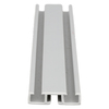 Door gasket profile 26-C in Grey, Front View. Replacement fridge door gasket produced by DSU Fridge Seal BV.
