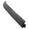 Door gasket profile 55-SIL in Black, Inside View. Replacement fridge door gasket produced by DSU Fridge Seal BV.