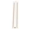 Door gasket profile 22-C in White, Front View. Replacement fridge door gasket produced by DSU Fridge Seal BV.