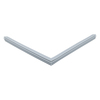 Door gasket profile 211-M in Grey, Front View. Replacement fridge door gasket produced by DSU Fridge Seal BV.