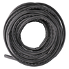 Door gasket profile 41-AE in Black, Front View. Replacement fridge door gasket produced by DSU Fridge Seal BV. Material type: Extended life profile.