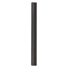 Door gasket profile 38-M in Black, Top View. Replacement fridge door gasket produced by DSU Fridge Seal BV.