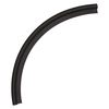 Door gasket profile 109 in Black 2, Top View. Replacement fridge door gasket produced by DSU Fridge Seal BV.