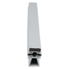 Door gasket profile 71-MS in Grey, Front View. Replacement fridge door gasket produced by DSU Fridge Seal BV. Material type: Soft PVC profile.
