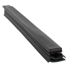 Door gasket profile 318-M in Black, Outside View. Replacement fridge door gasket produced by DSU Fridge Seal BV.