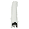 Door gasket profile 53-A in White, Front View. Replacement fridge door gasket produced by DSU Fridge Seal BV.