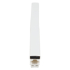 Door gasket profile 118-M in White, Front View. Replacement fridge door gasket produced by DSU Fridge Seal BV.