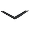 Door gasket profile 30-M+B in Black, Front View. Replacement fridge door gasket produced by DSU Fridge Seal BV.