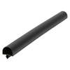 Door gasket profile 28-A in Black, Inside View. Replacement fridge door gasket produced by DSU Fridge Seal BV.