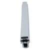 Door gasket profile 211-M in Grey, Front View. Replacement fridge door gasket produced by DSU Fridge Seal BV.