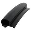 Door gasket profile 850-A in Black, Inside View. Replacement fridge door gasket produced by DSU Fridge Seal BV.