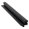 Door gasket profile 472-M in Black, Outside View. Replacement fridge door gasket produced by DSU Fridge Seal BV.