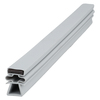 Door gasket profile 71-MS in Grey, Inside View. Replacement fridge door gasket produced by DSU Fridge Seal BV. Material type: Soft PVC profile.