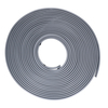 Door gasket profile 104-AS in Grey, Front View. Replacement fridge door gasket produced by DSU Fridge Seal BV. Material type: Soft PVC profile.
