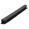 Door gasket profile 18-M in Black, Inside View. Replacement fridge door gasket produced by DSU Fridge Seal BV.