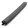 Door gasket profile 501-ME in Black, Inside View. Replacement fridge door gasket produced by DSU Fridge Seal BV. Material type: Extended life profile.