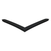 Door gasket profile 164-AE in Black, Front View. Replacement fridge door gasket produced by DSU Fridge Seal BV. Material type: Extended life profile.