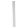 Door gasket profile 198-ME in Light Grey, Top View. Replacement fridge door gasket produced by DSU Fridge Seal BV. Material type: Extended life profile.