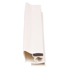 Door gasket profile 105-MC in White, Front View. Replacement fridge door gasket produced by DSU Fridge Seal BV.